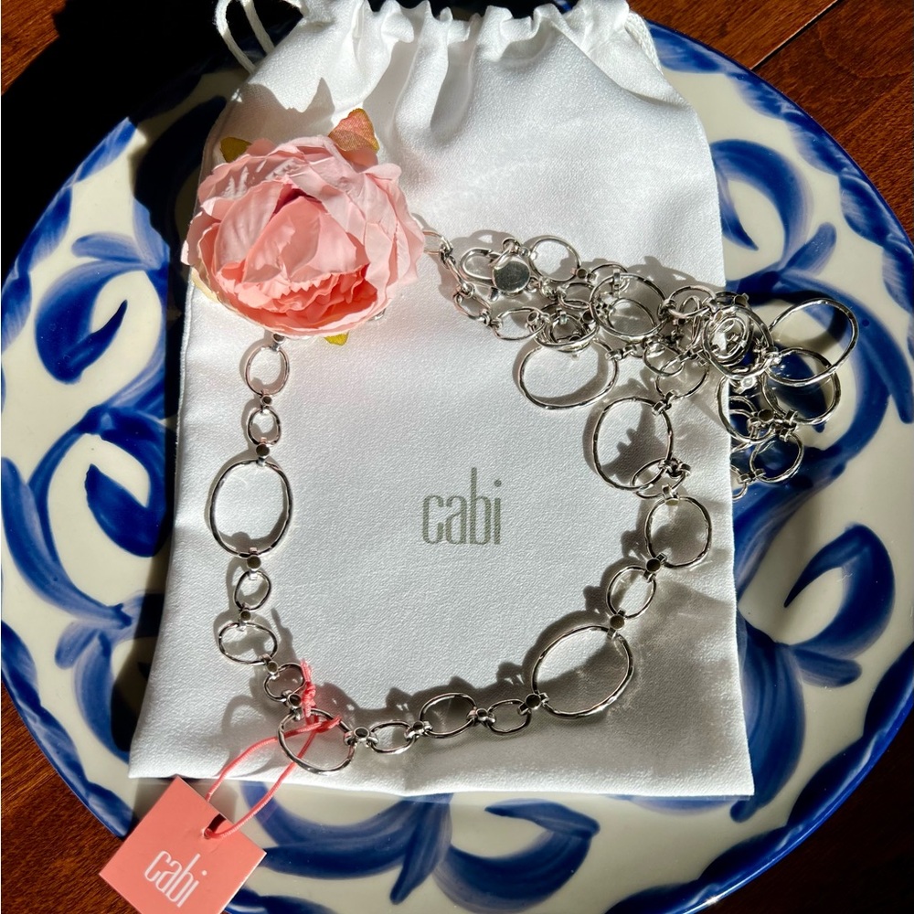 Brand New Cabi “Give Me a Ring Necklace” from Cabi’s 2024 Spring Collection